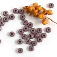 6/0 Czech Glass Seed Beads Preciosa (20g) Purple/Antique fuchsia