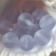 Czech Glass Round Beads 8 mm Alexandrite/Lavender Mat 10 pcs